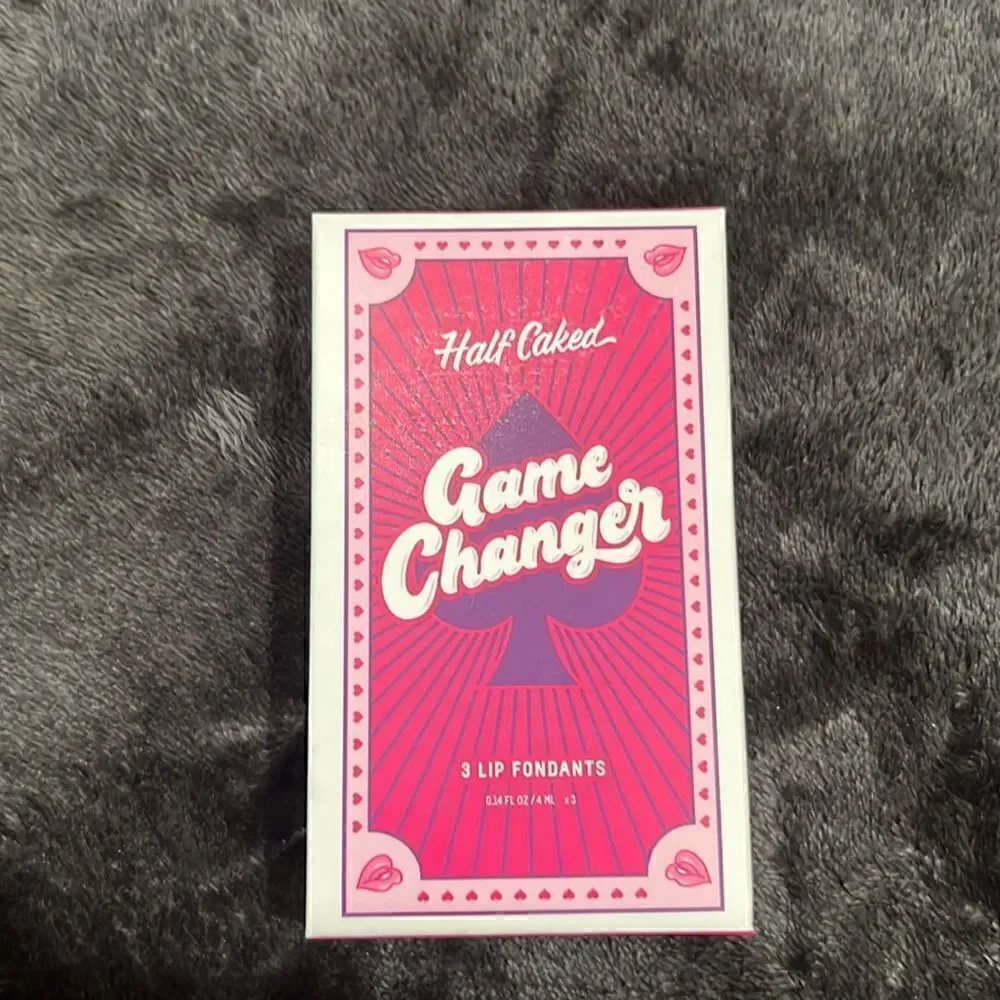 Half Caked Game Changer Lip Fondant Trio New In Box Never Used